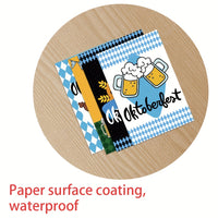 Oktoberfest Flaschenetiketten 3 Sets (je 24 Stück) – BierLabelSet Oktoberfest 2025