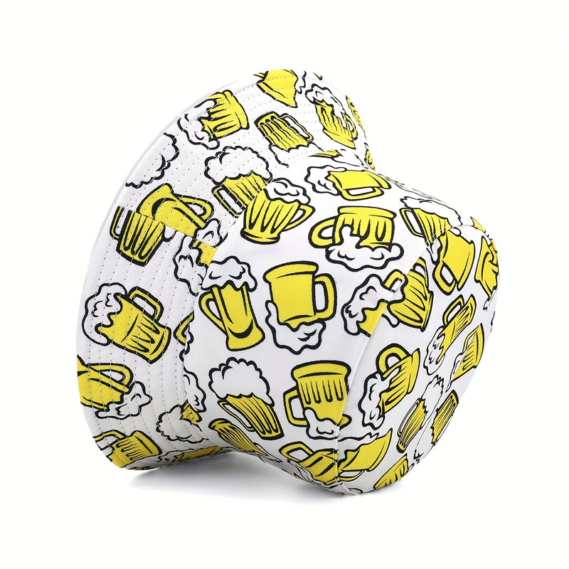 Unisex Bucket Hat mit Bierprint – BierKracher Oktoberfest 2025