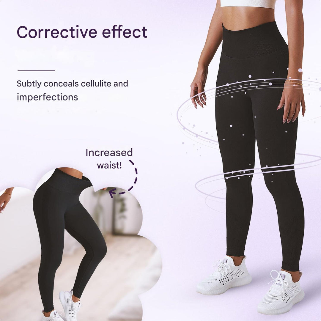 High Waist Damen Sportleggings – FlexFit