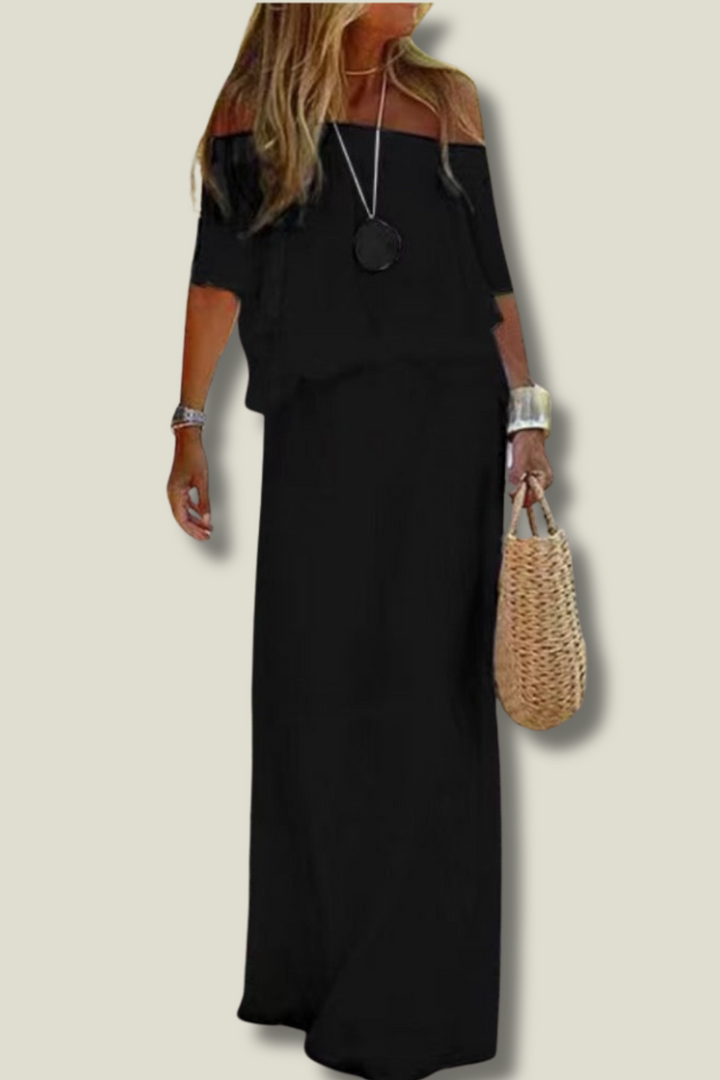 Off-Shoulder Sommerkleid - Soleil