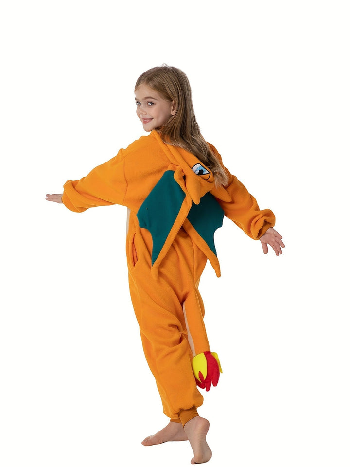 Winter-Drachenkostüm Kind – Frosty Flamzy