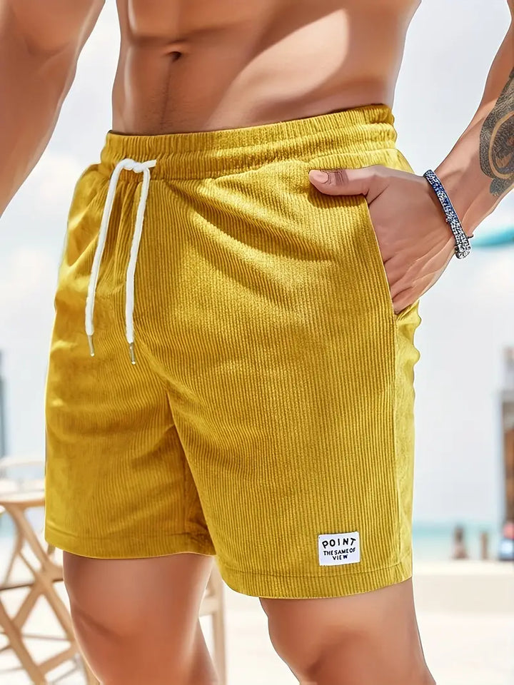 Sommerliche Herrenbadehose mit verstellbarem Taillenbund – Jens