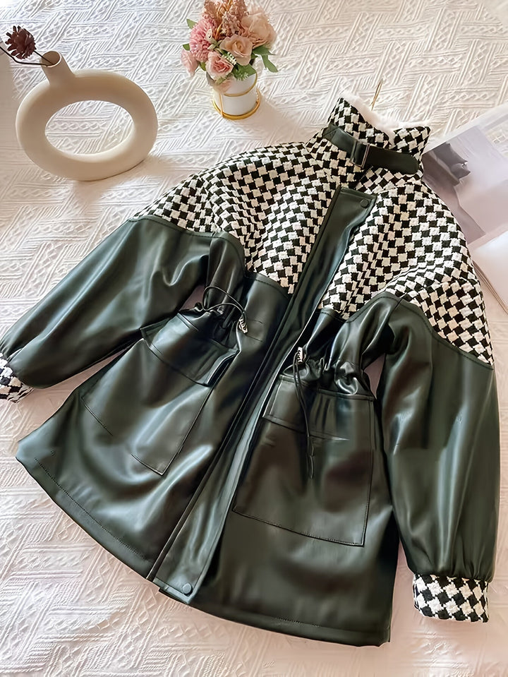 Damen Plüschjacke für Herbst & Winter – Maribel