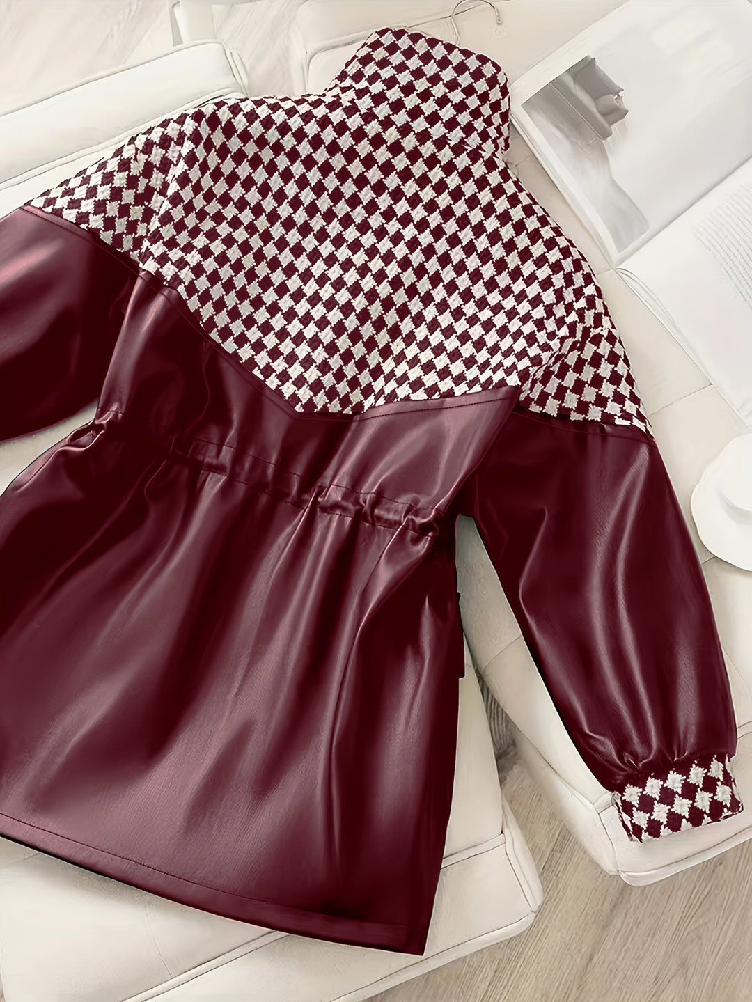 Damen Plüschjacke für Herbst & Winter – Maribel