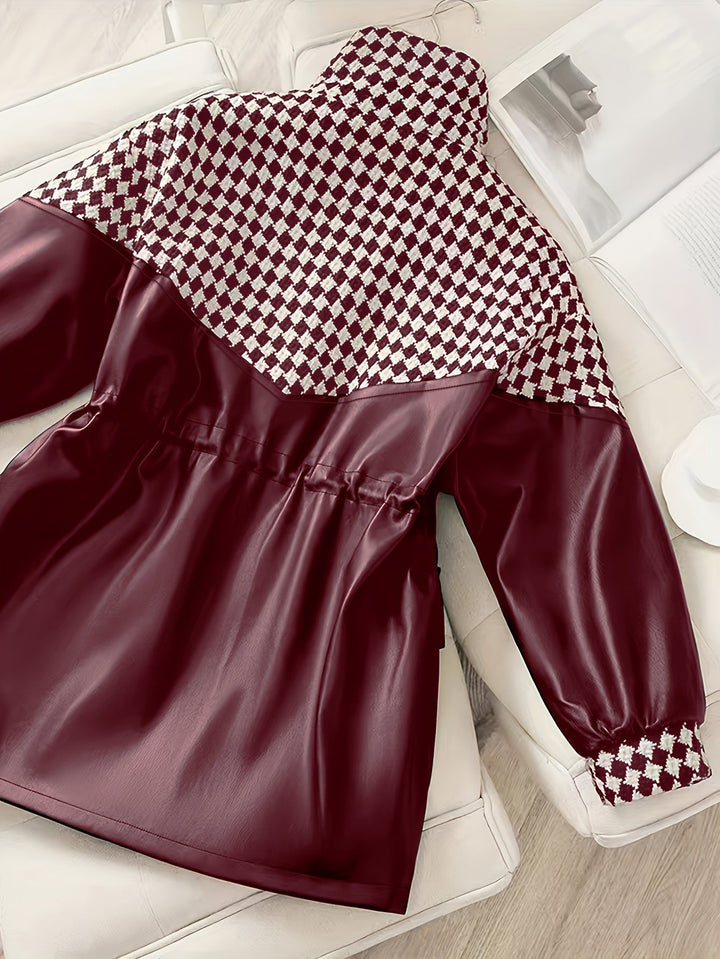 Damen Plüschjacke für Herbst & Winter – Maribel