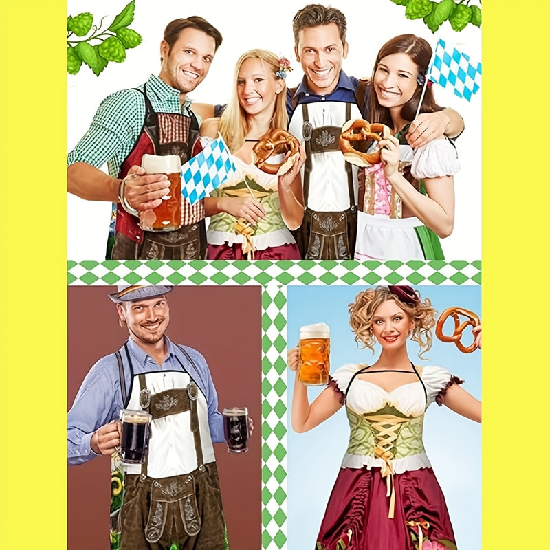 Schürzen Set 4-teilig – WiesnSpaß Oktoberfest 2025