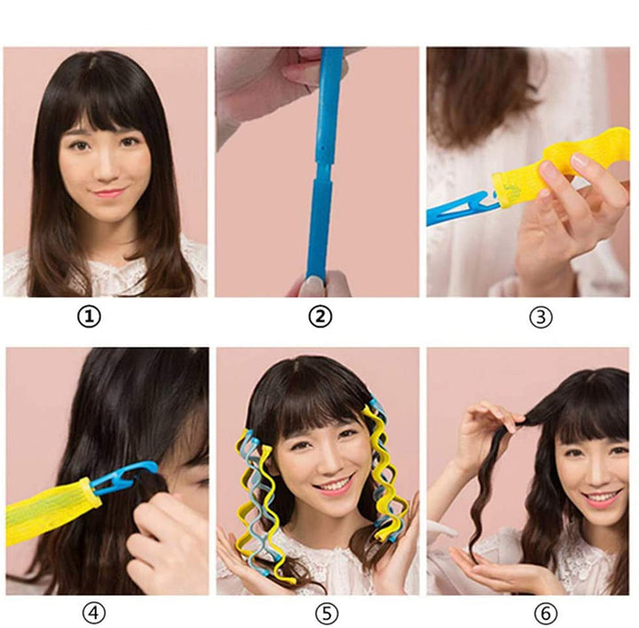 Krulset Ohne Hitze für Strandwellen – Wavea