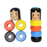 Flexibler Holzakrobat – Fördert Geschicklichkeit & kreatives Denken (1+1 Gratis)