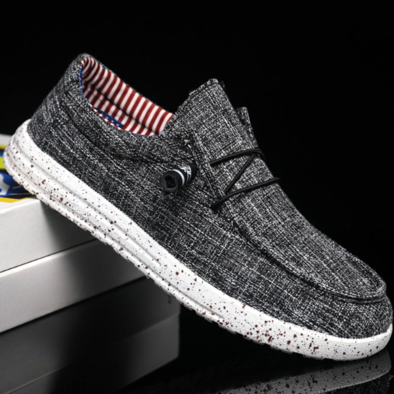 Stilvolle Canvas-Loafer für Herren - Milan, Herbst 2025 Edition