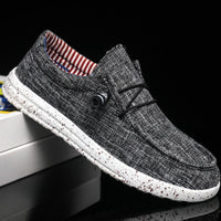 Stilvolle Canvas-Loafer für Herren - Milan, Herbst 2025 Edition