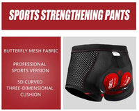 Fahrrad-Unterziehhose mit Polsterung – Matteo