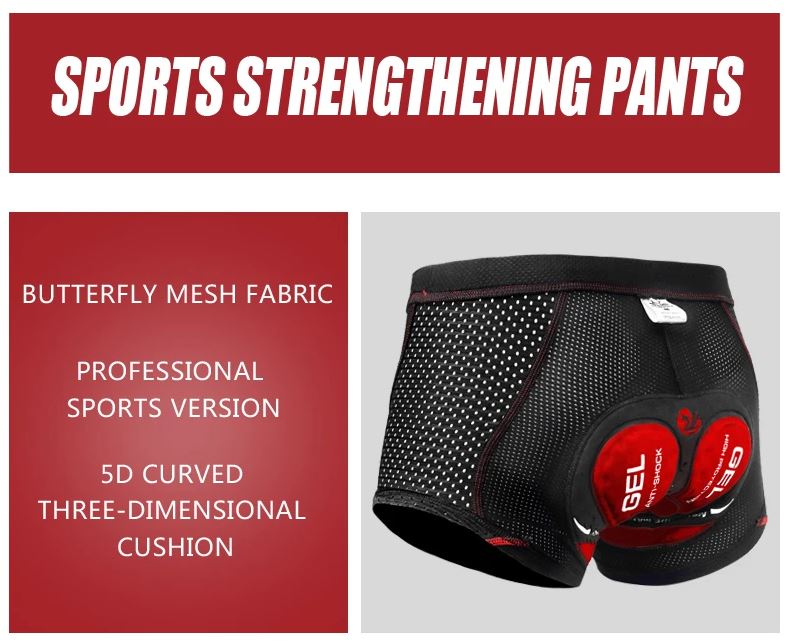 Fahrrad-Unterziehhose mit Polsterung – Matteo