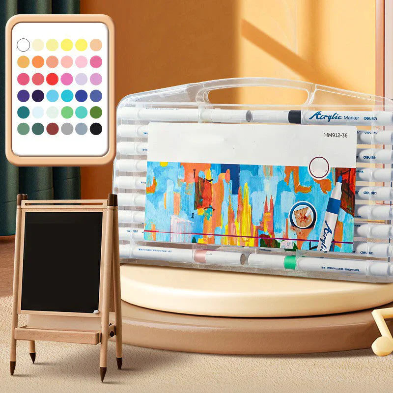 Acryl-Malstifte für Kinder und Bastelprojekte – 12 bis 48 Farben erhältlich