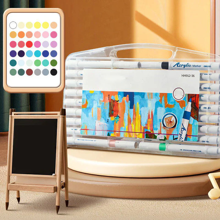 Acryl-Malstifte für Kinder und Bastelprojekte – 12 bis 48 Farben erhältlich