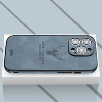 Luxe Hirschleder iPhone Hülle - Veltro