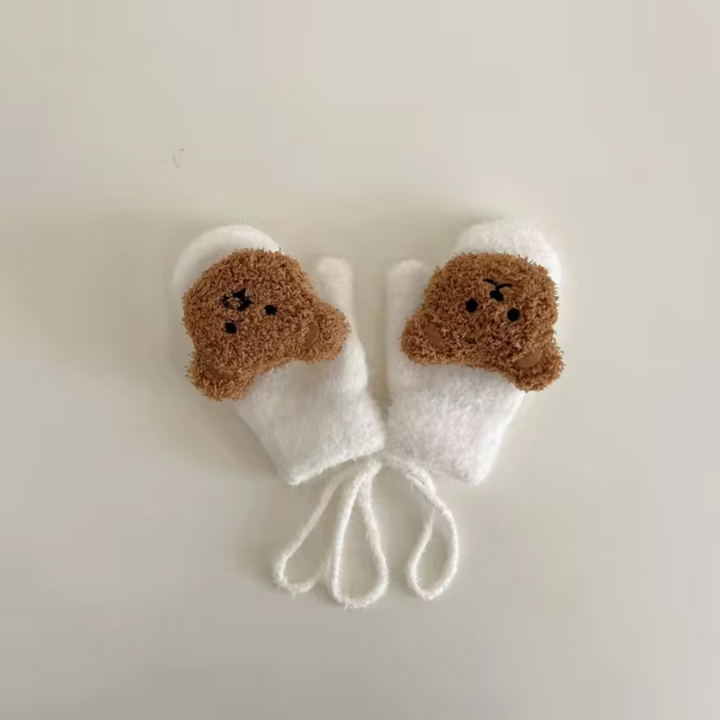 Kinder-Winterhandschuhe mit Bärenmotiven – TinyBear Handschuhe