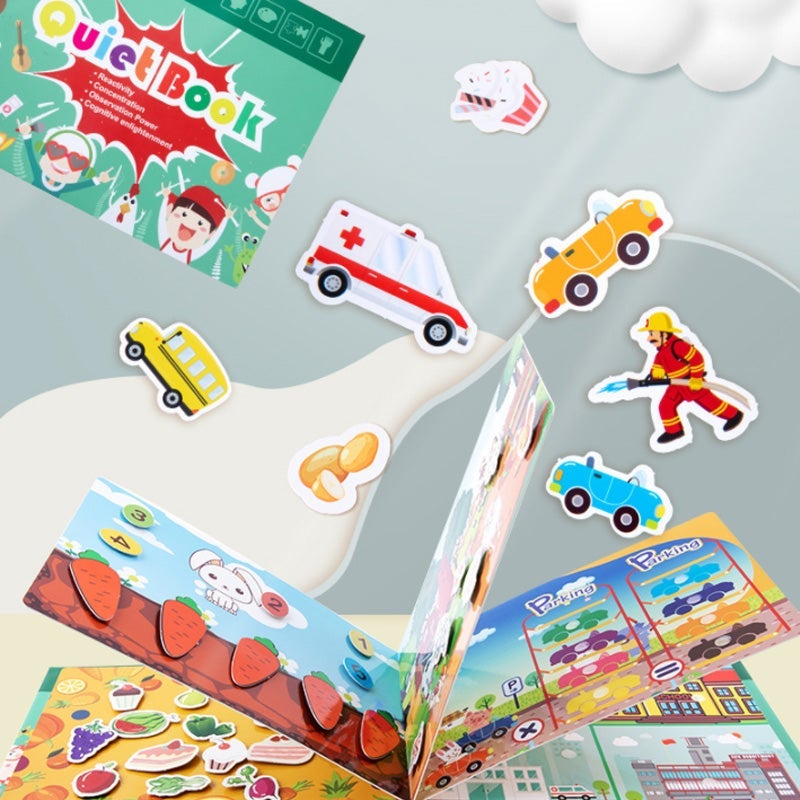 Bildungs-Busy Book für Kinder – LearnJoy
