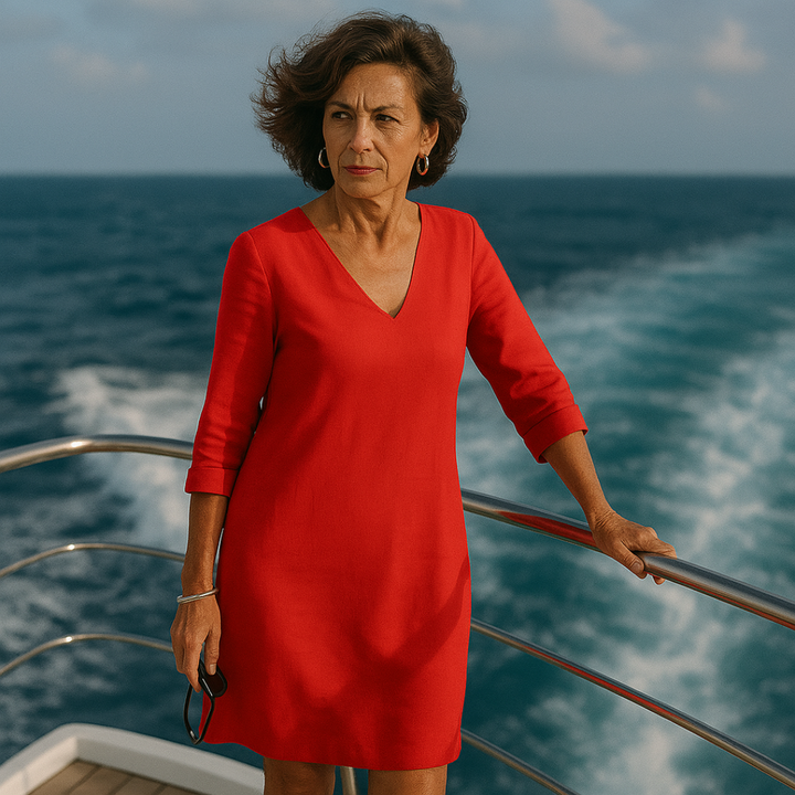 Herbstliches Kleid mit einzigartiger Ausstrahlung – Mila