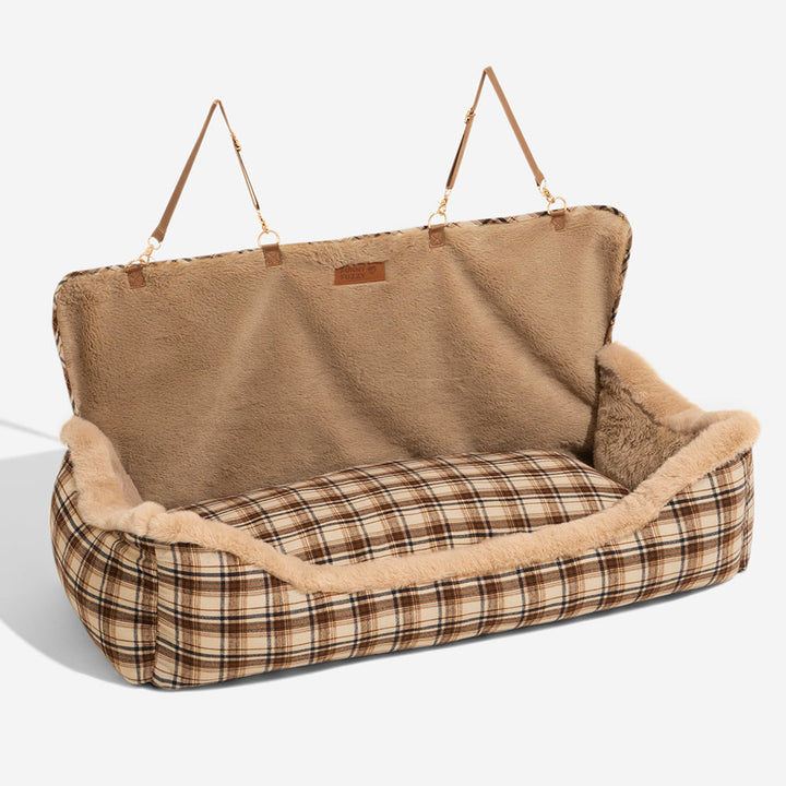 Plüsch-Autositz für Haustiere – RideSafe CozySeat