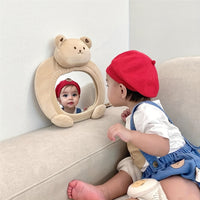 Rücksitz-Spiegel mit Bärenmotiv für Babys – Sicherer Blick nach hinten