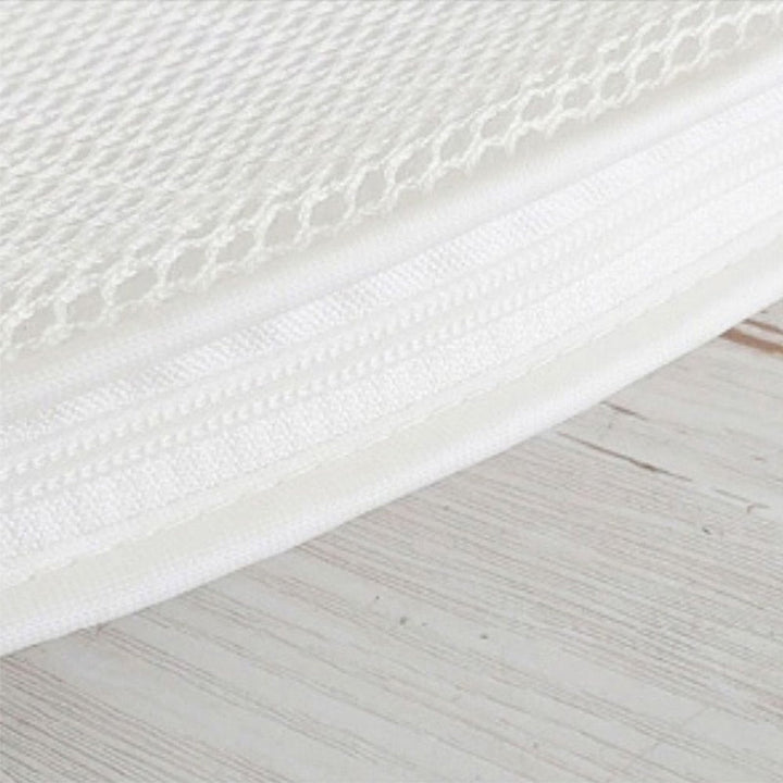 Gepolsterte Baby-Krabbelmatte aus Baumwolle mit Tiermotiv-Stickerei – 80 cm