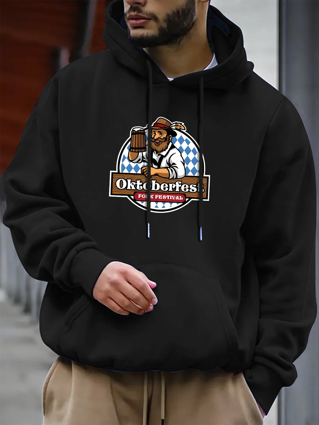 Bequemer Herren Hoodie – Thomas Oktoberfest 2025