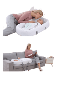Faltbares & tragbares Babynest mit Moskitonetz – Schlafinsel Cosina