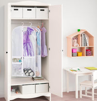 Faltbare Herbst-Tanz-Kleidersäcke mit Reißverschluss-Zubehörtaschen – 5er-Pack (2 zum Preis von 1)