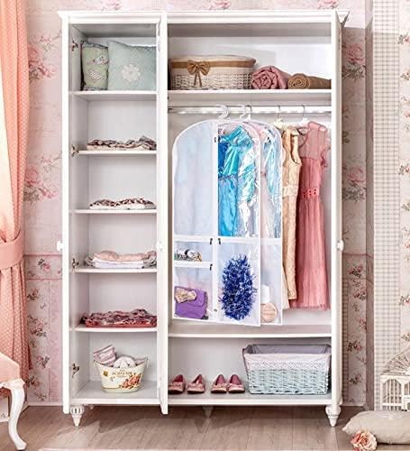 Faltbare Herbst-Tanz-Kleidersäcke mit Reißverschluss-Zubehörtaschen – 5er-Pack (2 zum Preis von 1)