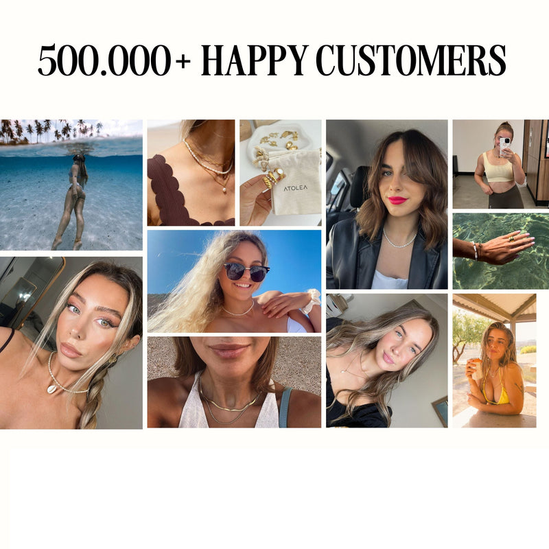 Tropfen-Halskette – Elara