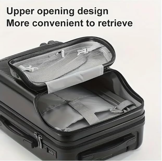 Hartschalen-Handgepäck mit Becherhalter, USB-Anschluss und TSA-Schloss