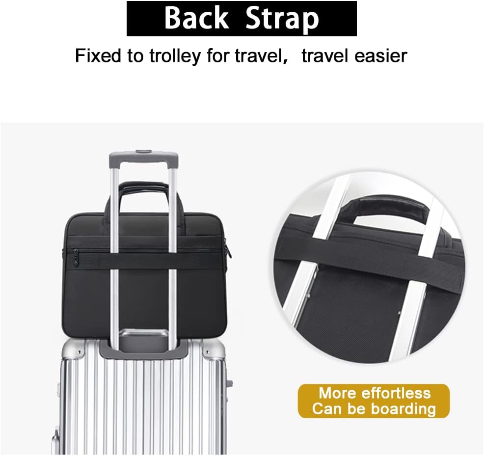 Herren Canvas Laptop- und Business-Tote-Bag