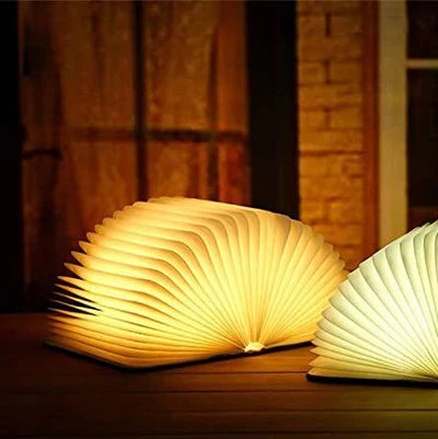 Zusammenklappbare Buchlampe mit warmem LED-Licht - StoryGlow