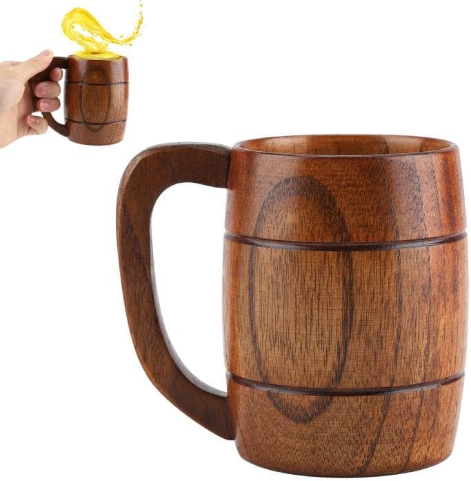 Bierkrug Holz (350 ml) – HolzGaudi Oktoberfest 2025