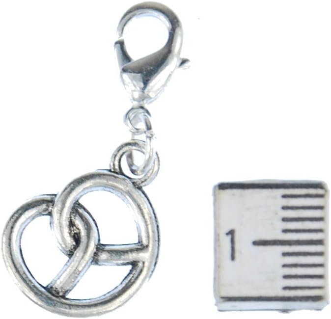 Brezel Charm Anhänger – SilberBrezn Oktoberfest 2025