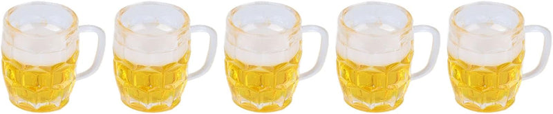 Mini Bierkrüge (12er-Set, Harz) – DekoProst Oktoberfest 2025