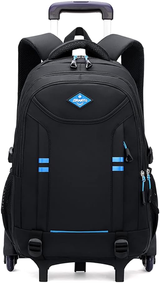 Multifunktionaler Schulrucksack mit Rollen für Jungen – Umwandelbare Trolley-Tasche