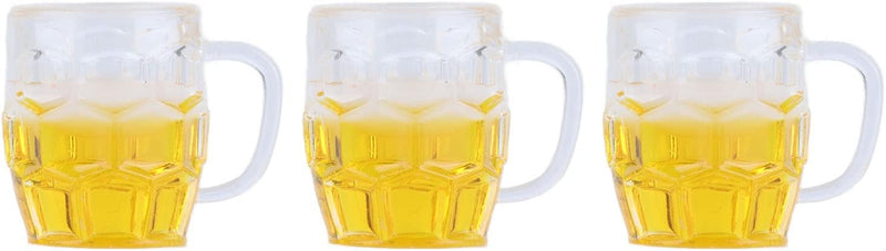 Mini Bierkrüge (12er-Set, Harz) – DekoProst Oktoberfest 2025