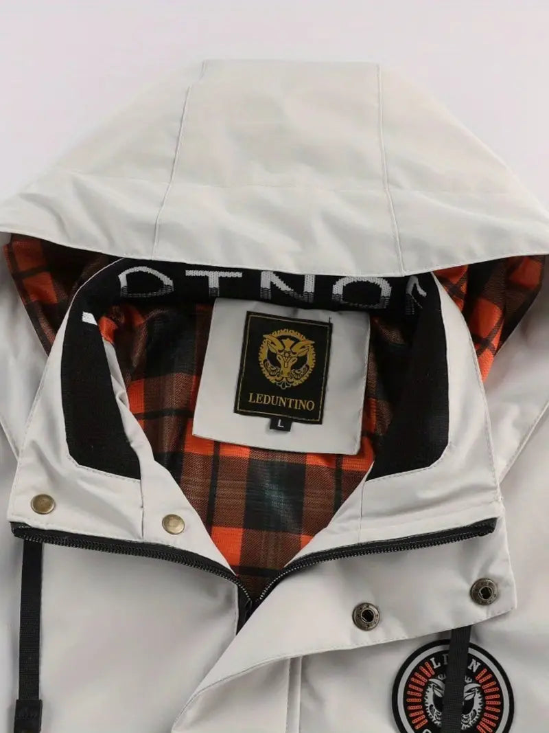 Leichte Herren Outdoorjacke wind- & wasserdicht mit Kapuze – Torben