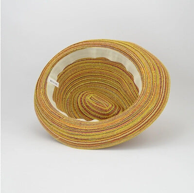 Stilvoller Damen-Herbsthut aus leichtem Pfeffergras – Maddy