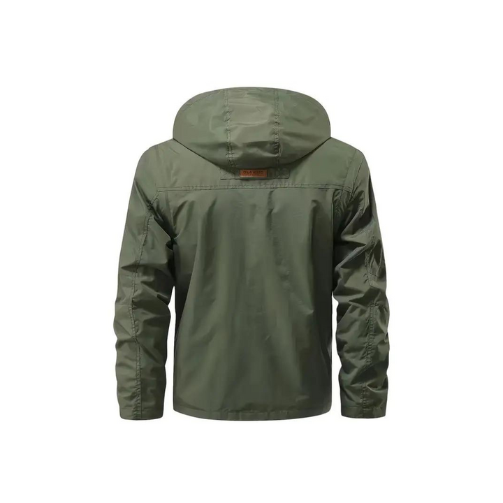 Herren Übergangsjacke wasserabweisend mit abnehmbarer Kapuze – Leif