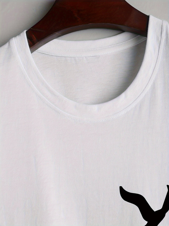 Ärmelloses Shirt mit Vogelprint Baumwolle Sommerlook - Noah (1+1 GRATIS)