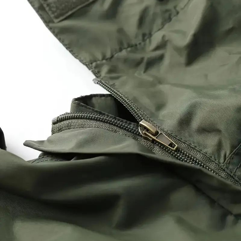 Herren Übergangsjacke wasserabweisend mit abnehmbarer Kapuze – Leif