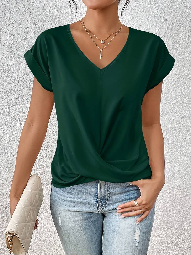 Kurzärmeliges Damen-T-Shirt – Romy Herbstedition