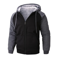 Herren Hoodie gefüttert mit Sherpa-Fleece – Niels