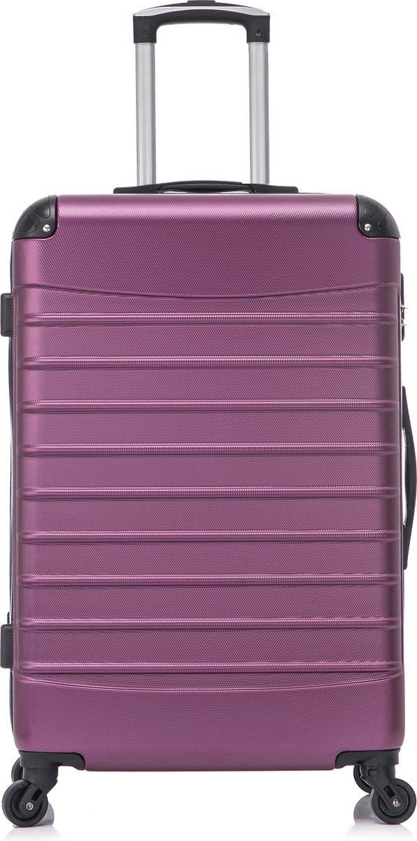 2-teilige Hartschalen-Kofferset – Bordeaux