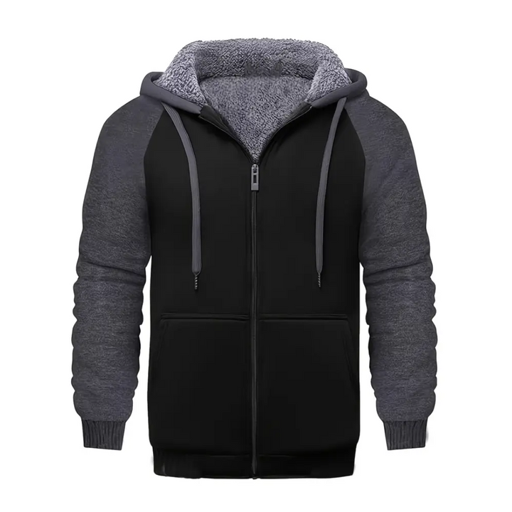 Herren Hoodie gefüttert mit Sherpa-Fleece – Niels