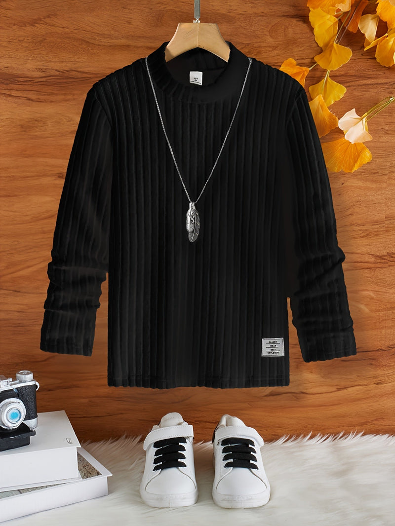 Herbstlicher Jungenpullover Tony – Kuschelig & Weiche Stoffe