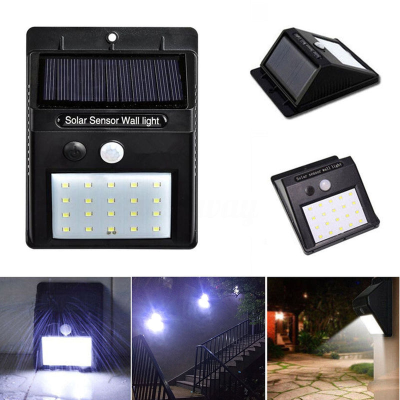Set von 5 Solar-LED-Außenlampen – LumaPath