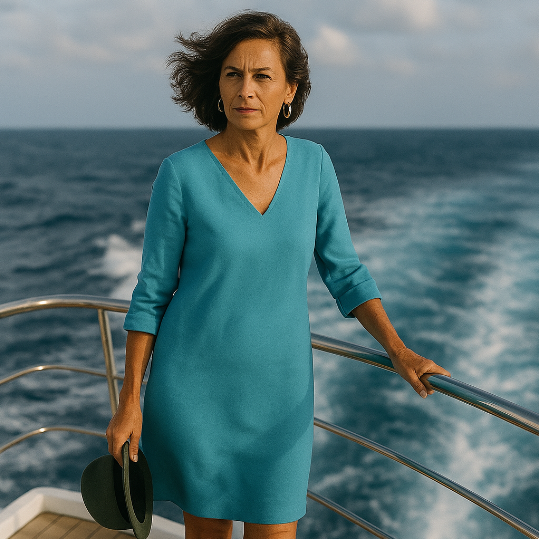 Herbstliches Kleid mit einzigartiger Ausstrahlung – Mila